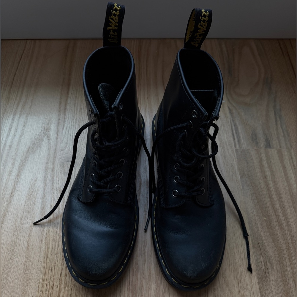 Dr. Martens Black Combat Boots